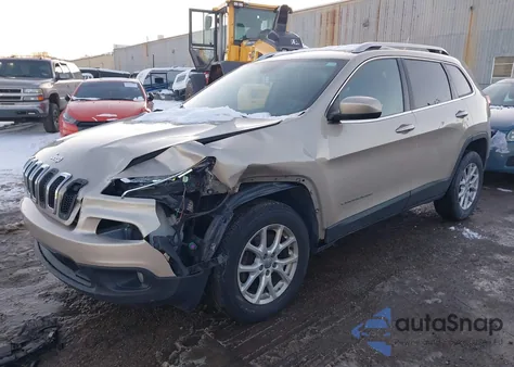 2014 Jeep Cherokee Latitude из США, поврежденный, VIN 1C4PJMCS2EW187844